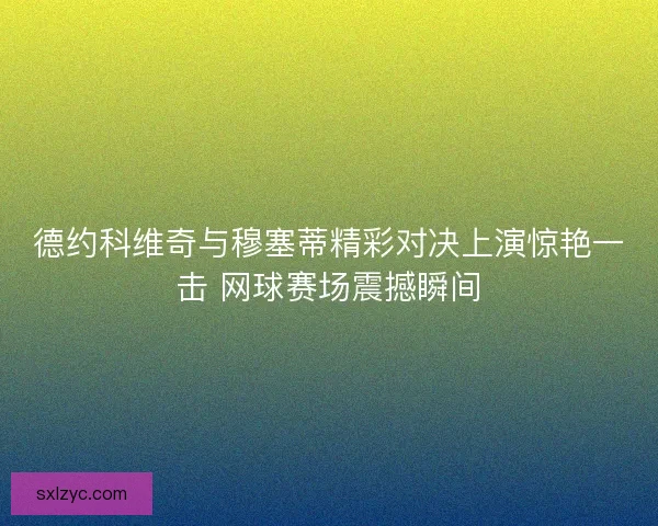 德约科维奇与穆塞蒂精彩对决上演惊艳一击 网球赛场震撼瞬间